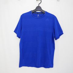 adidas アディダス ランニング M Snova リフレクト スポーツ メンズ トレーニング スポーツウェア半袖 Tシャツ BLUE 0 S94377