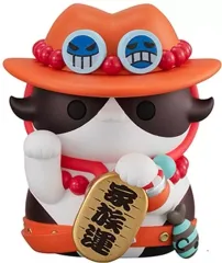 【中古】トレーディングフィギュア ポートガス・D・エース 「MEGA CAT PROJECT ワンピース ニャンピースニャーン! 招き猫FORTUNE LUCKY☆CAT PIRATES」
