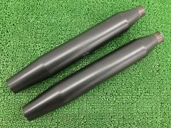ハーレーダビッドソン マフラー xl883/1200 半ツヤ黒 塗装済み - メルカリ