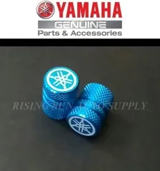 ヤマハ 純正 エアバルブキャップ [Dタイプ ブルー] X FORCE.MT-125.クリックポスト