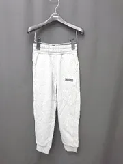 ◇ ◎ ●未使用● ⊆ PUMA プーマ 裏起毛 ジョガー パンツ サイズ120 グレー キッズ 子供服 男の子 E  【1506180014978】