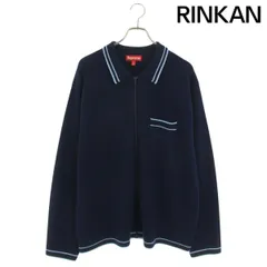 supreme 25F/W Stripe ZipUp PoloSweater