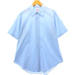 古着 ~70年代 ブルックスブラザーズ Brooks Brothers MAKERS 6ボタン 半袖 コットンシャツ メンズXL相当 ヴィンテージ/evb029139