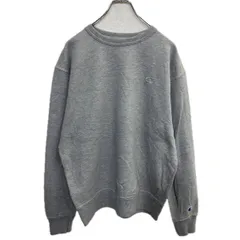 Champion ロゴスウェット トレーナー M グレー チャンピオン ワンポイントロゴ 裏起毛 古着卸 アメリカ仕入 a708-5934