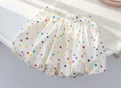 シルエットが可愛い♡かぼちゃパンツ　キッズ　ベビー　夏用ショートパンツ　90 100 110 120