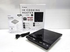 <BR> 【中古品】 ヤマゼン 山善 YAMAZEN 卓上 IH クッキングヒーター IH調理器 1口 YEU-S140(B) ハイパワー 1400W 2024年製 ブラック ○YR-19066○