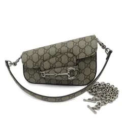 【名東】グッチ GGスプリーム ホースビット 1955 クラッチ ハンド ショルダー 3WAY バッグ 774209 レディース 新品