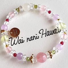 『 Aloha kua 恋ごころ 』ハワイアンパワーストーンブレスレット