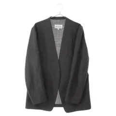 Martin Margiela 10 (マルタンマルジェラ) 21SS Collarless Jacket カラーレス ノーカラー ジャケット ブラック S50BN0370 S44330のサムネイル