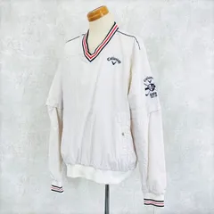 【美品】 Callaway キャロウェイ DSPD ゴルフウェア ジャケット ホワイト Lサイズ 241-5210765 / 9942のサムネイル