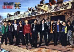 【中古】ポスター A3クリアポスター 鬼邪高校 「映画 HiGH＆LOW THE WORST X(クロス)」 ムビチケカード ライブ会場限定特典