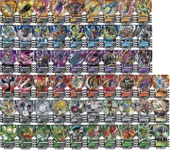 仮面ライダーガッチャード ライドケミートレカ インセクト ジョブ ビークル アニマル アーティファクト プラント 6属性 計57枚 セット