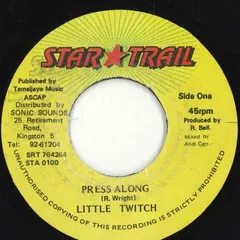 ジャマイカ7” Little Twitch Press Along  SRT764264,STA01 Star Trail /00080のサムネイル