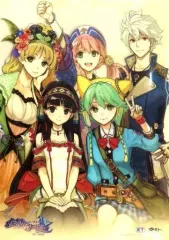 【中古】クリアポスター B3クリアポスター 集合 「PS Vitaソフト シャリーのアトリエ Plus ～黄昏の海の錬金術士～」 ガストショップ購入特典