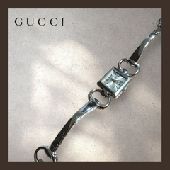 GUCCI トルナブォーニ 120 クォーツバングル シルバー 腕時計