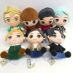 【小牧店】TinyTAN メガジャンボおすわりぬいぐるみ  ~Dynamite~　7体　BTSセット 【I353-3324】