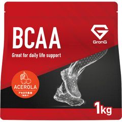 BCAA サプリ アミノ酸 1kg アセロラ風味 GronG（グロング）