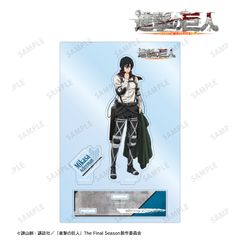 【新品/公式】進撃の巨人_ミカサ パーツ付きBIGアクリルスタンド vol.2 公式グッズ colleize