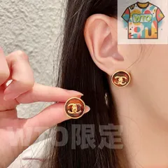 【今日特価】Chanel ヴィンテージ アルファベットピアス 送料無料！限定セール価格