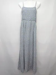 ◇ Sugar spoon シュガー スプーン 花柄 ロング キャミワンピース サイズF ブルー イエロー系 レディース P  【1407260019190】のサムネイル