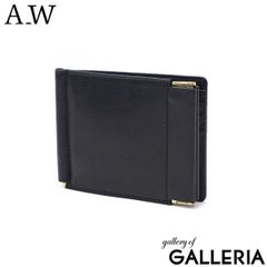 アウ マネークリップ 財布 メンズ レディース ブランド カード 小銭入れ付き A_W 本革 革 レザー カード入れ 小銭入れ シンプル スリム 薄い 丈夫 二つ折り コンパクト ミニ財布 札ばさみ Lobb MONEY CLIP AP-006