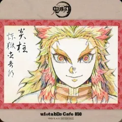 【中古】マグカップ・湯のみ 煉獄杏寿郎 コースター 「鬼滅の刃 キャラクター絵巻カフェ in ufotable Cafe 第五期」 ドリンク注文特典