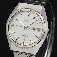 稼働品セイコークォーツ腕時計紺青 TYPE II 4623-9000 Seiko Quartz Type II 4623-9000 case no.631038 , made in