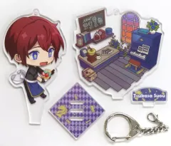 【中古】アクリルスタンド・アクリルパネル 朱桜司 「あんさんぶるスターズ!! アクリルスタンドC」 韓国カフェ限定