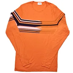 JIL SANDER ジルサンダー ウール セーター オレンジ size=48 Lサイズ ウール メンズ MM751014 MY200258のサムネイル
