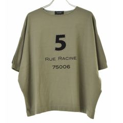 【FAVEUR】7232-2176 コットンカットソー五分袖カットソー