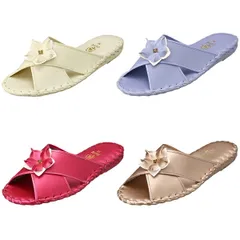 パンジー PANSY レディース ルームシューズ スリッパ 9500 ベージュ M