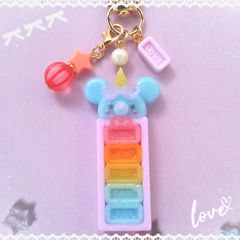 ☆ネズミのキャンディーディスペンサー☆　〜キーホルダー、バックチャーム〜