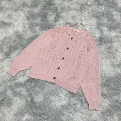 【日本製】ANNIE REIN  カーディガン【F】カワイイ  フェミニン  レディース  ピンク系  桃色  【送料無料】