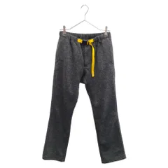 GRAMICCI (グラミチ) 19AW BEAMS別注 フリース ナロー クライミング パンツ GMP-19F1180 グレー/イエロー