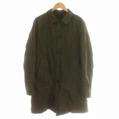 グリーンレーベルリラクシング ユナイテッドアローズ green label relaxing ステンカラーコート 中綿ダウン ライナー付き コート L カーキ /☆G