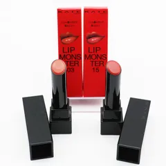 未使用 ケイト リップモンスター 2色セット 03 陽炎 / 15 綿雲33000ft CR7-03-60-01