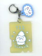 【中古】キーホルダー うさぎ 銭湯ラバーチャームコレクション 「一番くじ ちいかわ ～なんかほっこり ちいかわの湯～」 F賞