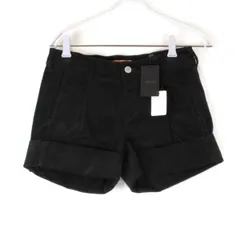 良品『USED』 ミューニック タグ付き未使用 秋冬ショートパンツ Ｓサイズ  パンツ コーデュロイ ブラック