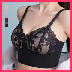 【スタッフおすすめ！】 ハーフトップ ノンワイヤ ブラジャー 可愛い 盛りブラ/レディースインナー/美胸セクシーブラ レースブラジャー 単品 女性 ワイヤレ おすすめ おしゃれ　かわいい　人気 99YKNY-002