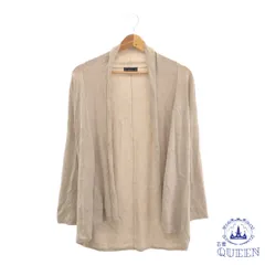 ☆美品☆ ZARA ザラ トップス カーディガン 前開き シンプル おしゃれ 綺麗め 長袖 レディース ベージュ 901-13278 送料無料 古着