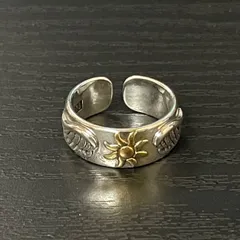 メンズリング　サン＆フェザー　メキシカンアクセサリー　メンズアクセサリー　ヴィンテージ　シルバー　silver