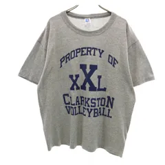 RUSSELL ATHLETIC ラッセルアスレチック 90s USA製 オールド 半袖 Tシャツ L グレー メンズ 古着