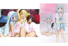 【中古】ポスター B2両面ポスター(八つ折り) アクア＆めぐみん＆ダクネス/和泉紗霧 「この素晴らしい世界に祝福を!2/エロマンガ先生」 娘Type 2017年5月号 付録