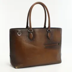Berluti ベルルッティ トゥジュール スクリットレザー トートバッグ/ヴェネチアレザー【中古】 メンズ