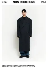 BALENCIAGA チェスターコート ベージュ 2008825M0107 BALENCIAGA（バレンシアガ）チェスターコート ベージュ サイズ