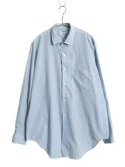 【お得なクーポン配布中!】 デッドストック 70s USA製 ARROW ストライプ 長袖 シャツ メンズ M ヴィンテージ 長袖シャツ ポケット付き マルチカラー シワになりにくい