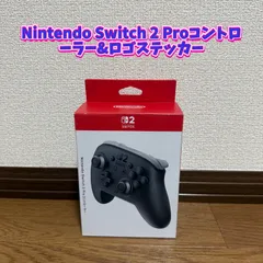 Nintendo Switch 2 Proコントローラー&ロゴステッカー