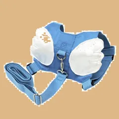 【特価商品】ミタス 迷子防止ひも ブルー 迷子防止 迷子紐 迷子防止紐 セーフティーハーネス 迷子対策ロープ 天使 羽根 ベルト ハーネス 子供 赤ちゃん リュック リュック型 ベビー 用品 ママ 安全 セーフティ セーフティー 散歩 お出かけ 外出用 ER-