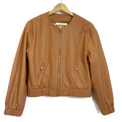 Grace Class - 未使用 訳アリ 23SS GRACE CLASS グレースクラス オンライン完売モデル 2WAY ラムレザーショートブルゾン 0223104078 36 イエロー レディース 古着 中古 USED Grace Class - 未使用 訳アリ 23SS GRACE CLASS グレースクラス