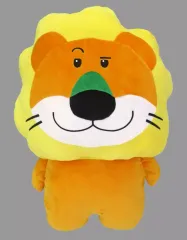 【中古】クッション・本体 らいおんくん わくでかぬいぐるみクッション ～らいおんくん～ 「たべっ子どうぶつ THE MOVIE」